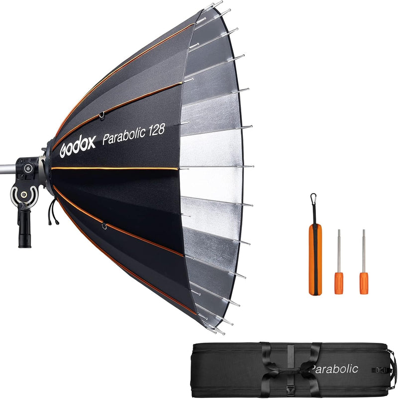 Godox Parabolic Light Focusing System P68 Kit Parabolic Softbox, Quick-Setup Bowens Mount for Godox SL-60W SL150WII VL150 VL300 UL150 UL60 SZ150R SZ200BI and Bowens Mount Falsh (P68 Kit)
