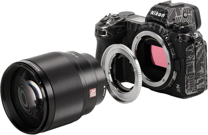 VILTROX E-Z Autofocus Lens Mount Adapter Ring, Auto Focus Lens Adapter for Sony E-Mount Lens to Nikon Z-Mount Camera Autofocus Adapter