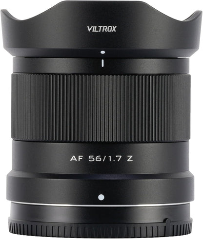 VILTROX 56mm f/1.7 Z, Prime 56mm F1.7 for Nikon Z Mount Lens, Auto Focus APS-C z Mount Lens for Nikon Zfc Z50 Z8 Z7ii Z6ii Z5 Z9