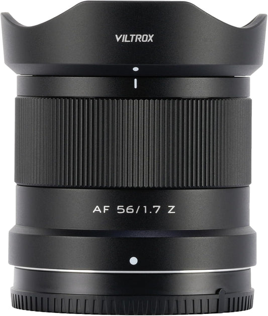 VILTROX 56mm f/1.7 Z, Prime 56mm F1.7 for Nikon Z Mount Lens, Auto Focus APS-C z Mount Lens for Nikon Zfc Z50 Z8 Z7ii Z6ii Z5 Z9