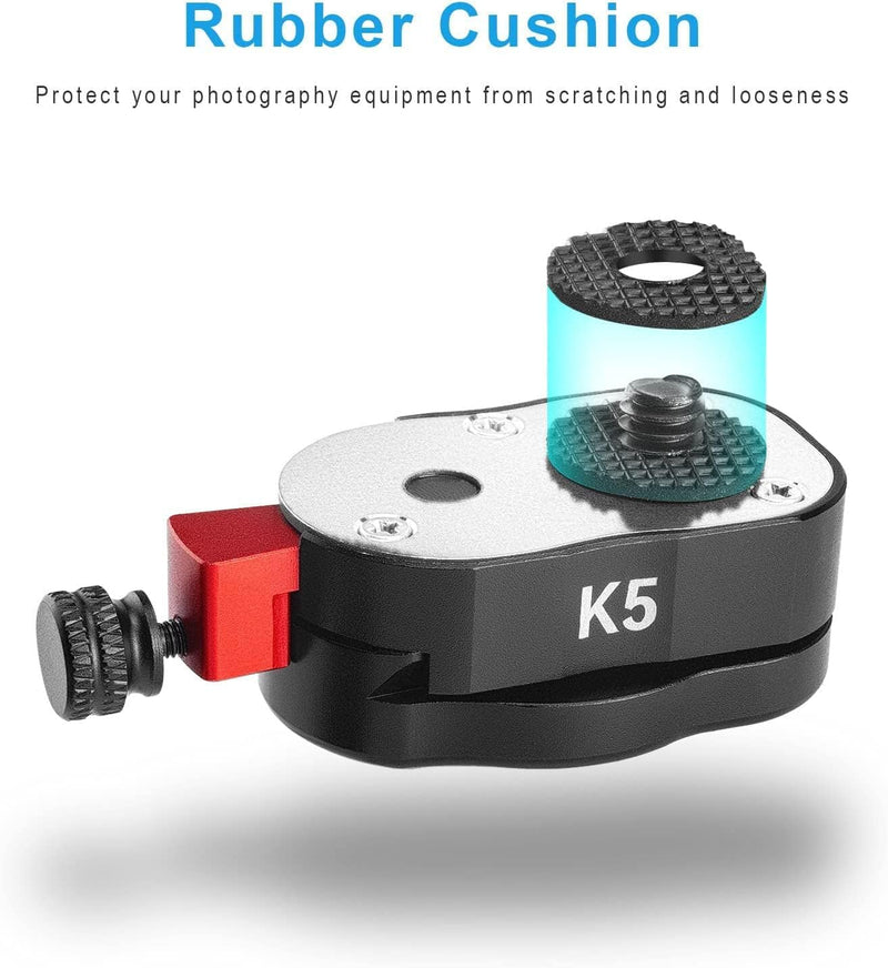 Fomito Mini Quick Release Plate for Camera Video Monitor