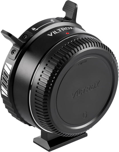 VILTROX PL-X Adapter Lens Mounting Ring with Swivel Lock, PL Cinema Lens Compatible for X-Mount Micro SLR Cameras X-Pro2 X-Pro3 X-E3 X-E4 X-A2 X-A3 X-A5 X-A7 X-S10 X-T20
