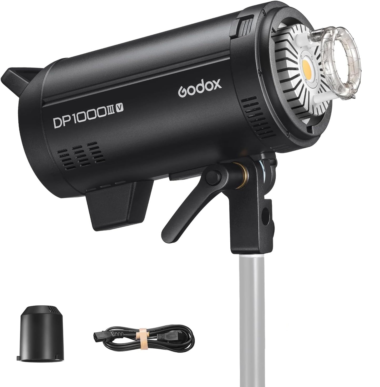 Godox DP1000III-V DP1000IIIV Studio Flash, 1000ws Daylight Outdoor Strobe Monolight, 2.4G Wireless X System, 30W Modeling Lamp, Bowens Mount for Wedding Product Portrait Photography