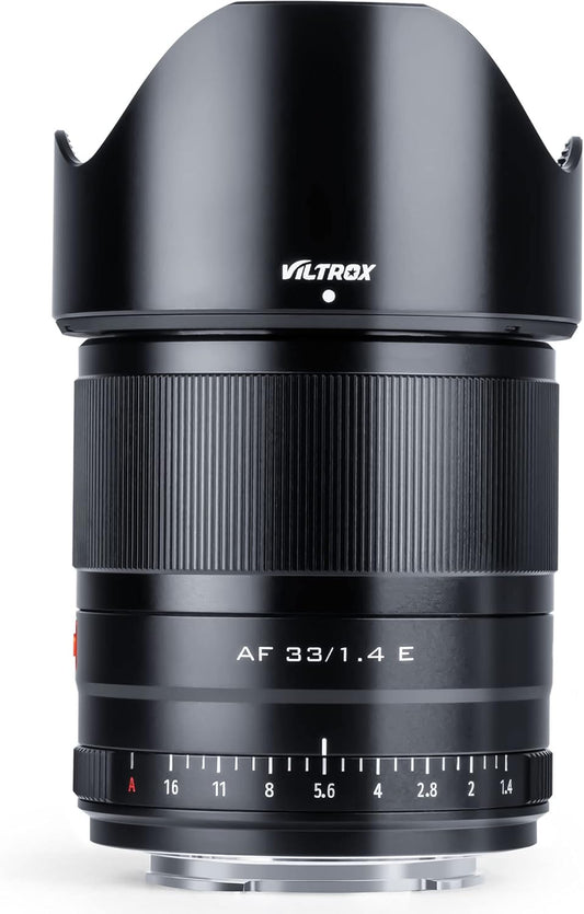 VILTROX 33mm f/1.4 F1.4 Lens for Sony E-Mount, APS-C-Format Auto Focus e Mount Lens for Sony a7 iv a6500 a7s iii a7r iv a7r iii