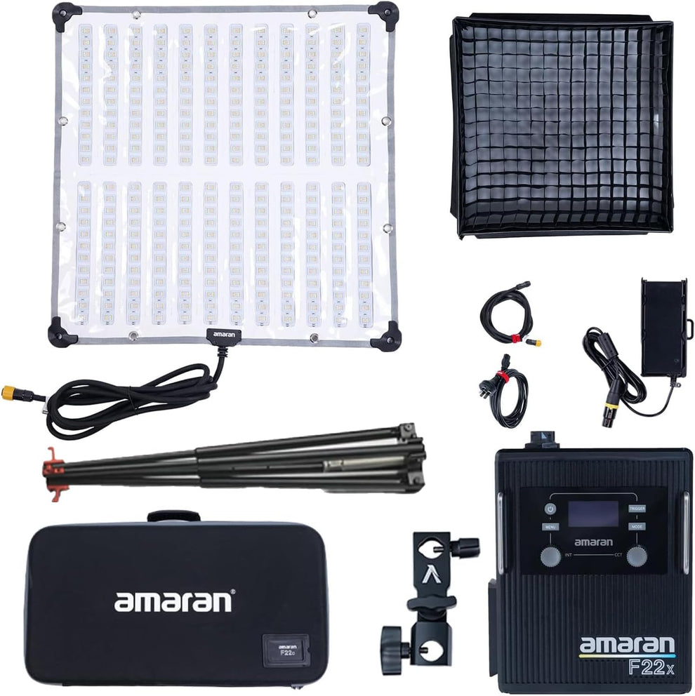 Aputure Amaran F22X Flexible Led Video Light BI-Color 2500K~7500K,200 ...