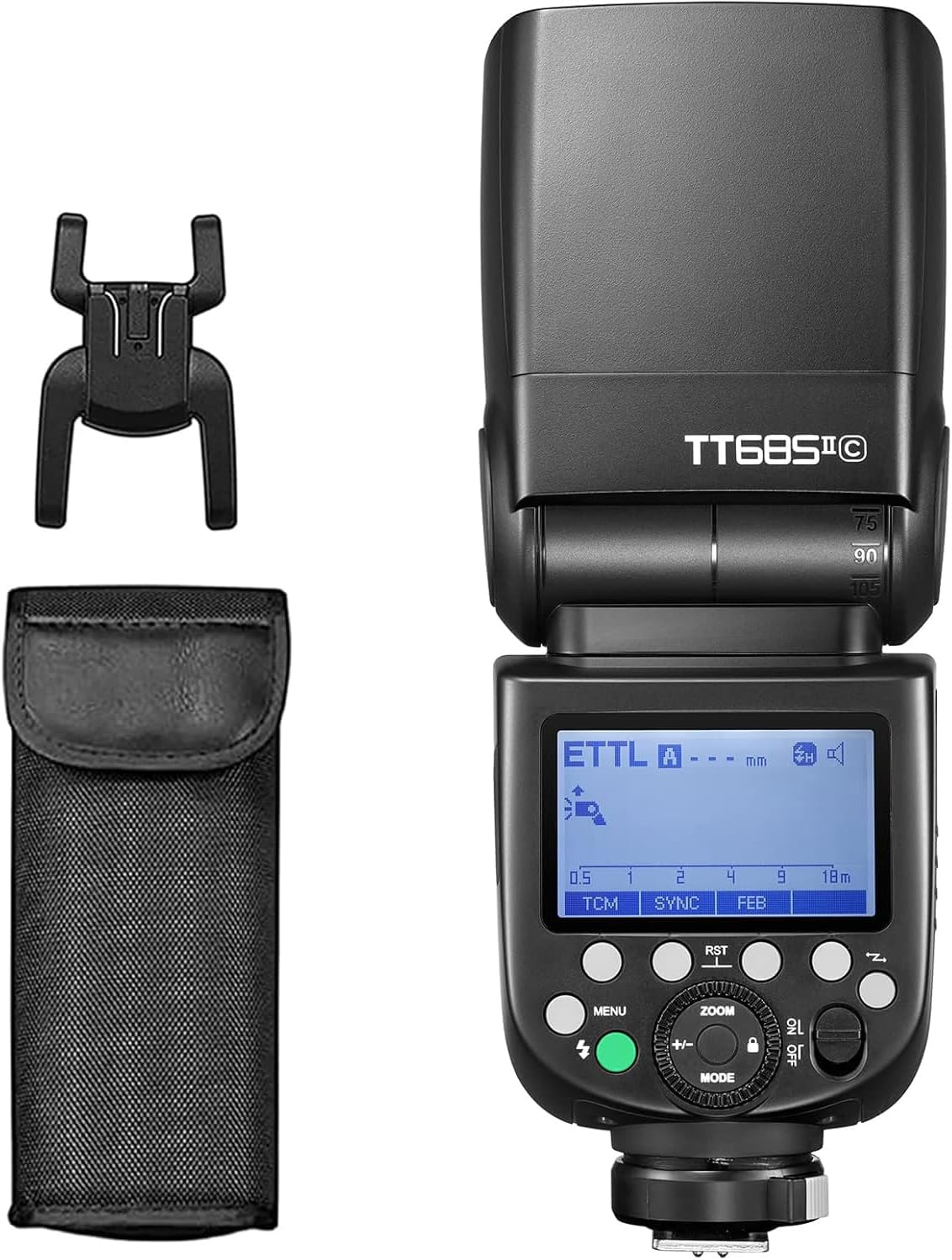 Godox Camera Flash Speedlite TT685II-N for Nikon, i-TTL 2.4G Wireless GN60 HSS, Flash Compatible with Nikon Camera D800 D700 D7100 D7000 D5200 D5000.etc
