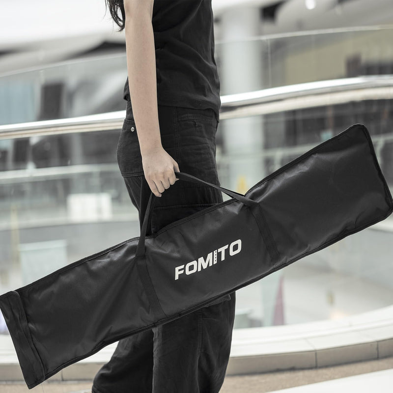 FOMITO 12"x47"/30x120cm Rectangular Softbox, Quick Release Bowens Mount Softbox with Honeycomb Grid, Light Diffusers, Bag for Godox SL-60W SL60IID SL150R SL300R Aputure 120d etc