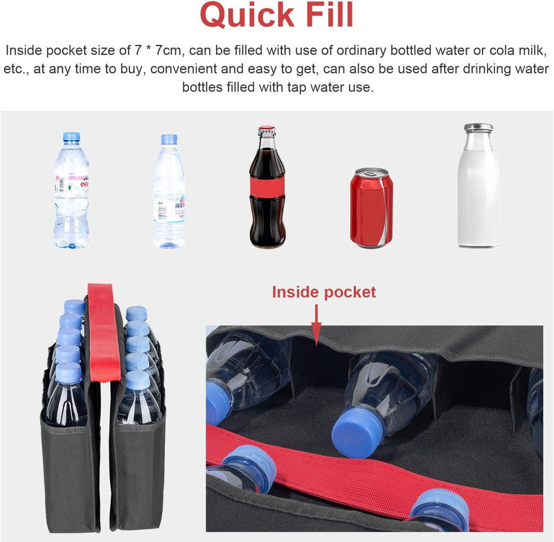 Multi-Pocket Carry Weight Bag Heavy-duty Sandbag for Photography Light Stand, Tripod, Light Source, Microphone