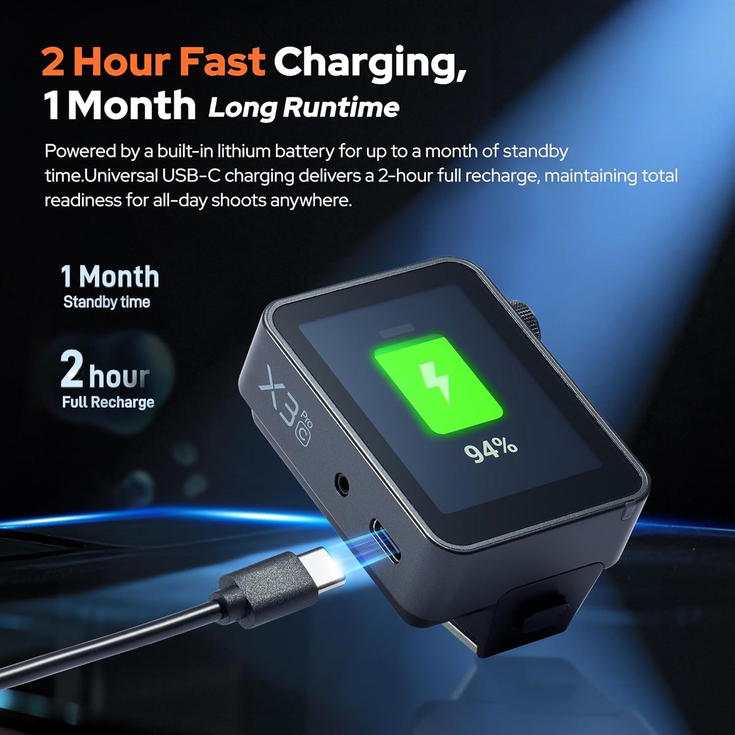 Godox X3 Pro N X3 PRO-N TTL Wireless Flash Trigger for Nikon Camera, 2.4GHz LCD Touchscreen Flash Transmitter, Built-in Lithium Battery, Bluetooth Integration & APP Control, X3 N Updated Version