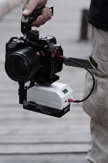 99Wh VILTROX V Mount Battery, 99Wh 14.8V Mini V-Mount Battery Support 45W PD USB-C Fast Charger, BP 10A Output, with D-TAP, Type-A, Type-C, OLED Screen, for Camera, Camcorder, Monitor, Filmmaker
