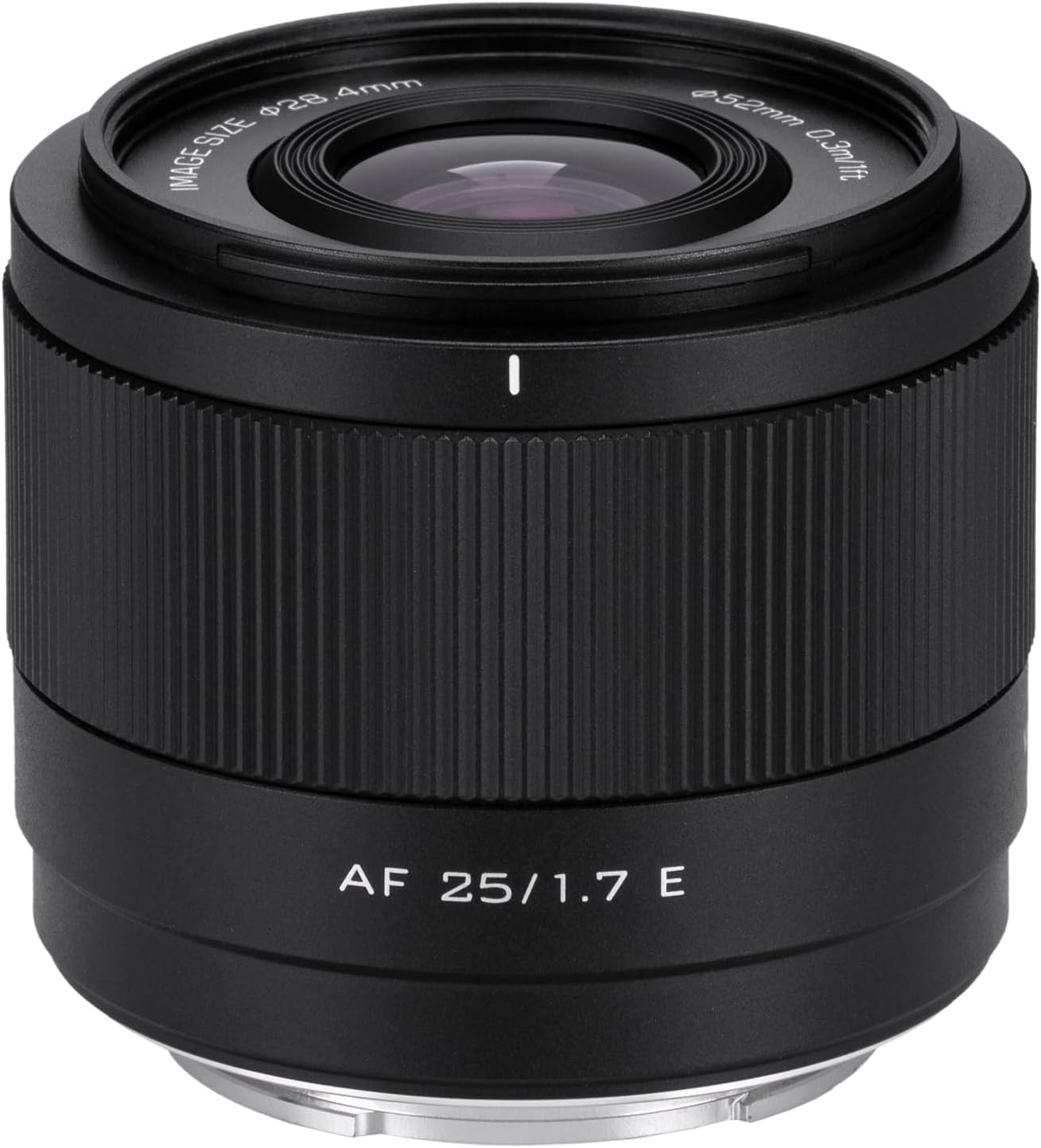 VILTROX 25mm F1.7 E, AF 25mm F1.7 E Mount Lens for Sony E, APS-C Prime Lens for Sony a6400 a6500 a6600 ZV-E10 FX30 A6700 ZC-E10II a7Ⅲ a7RⅢ a7Ⅳ a7RⅣ
