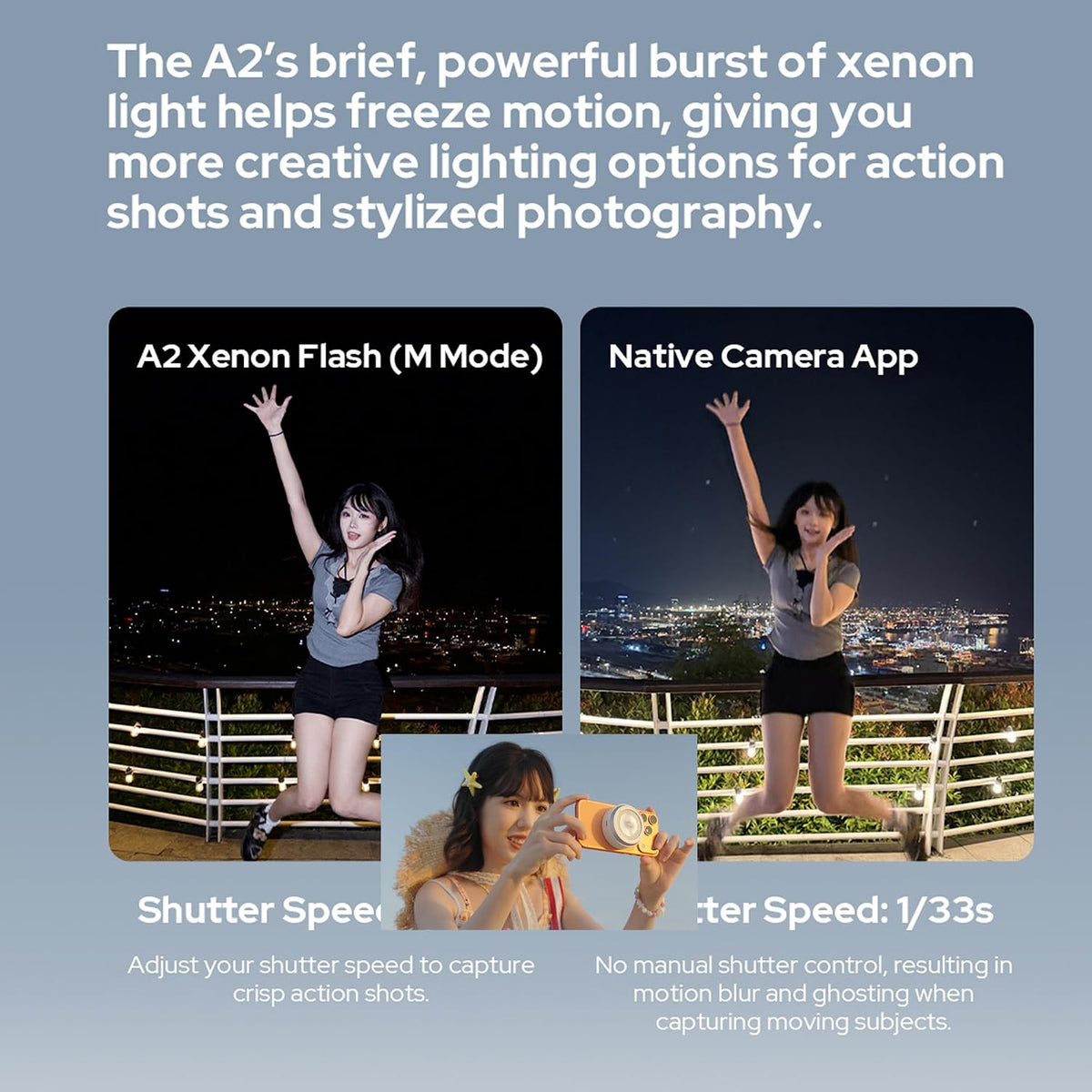 Godox A2 Smartphone Xenon Flash for iPhone (MagSafe Magnetic TTL & 1/8000s HSS)