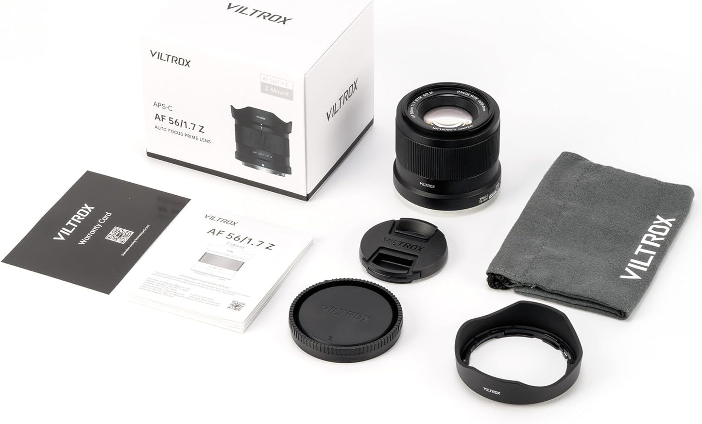 VILTROX 56mm f/1.7 Z, Prime 56mm F1.7 for Nikon Z Mount Lens, Auto Focus APS-C z Mount Lens for Nikon Zfc Z50 Z8 Z7ii Z6ii Z5 Z9