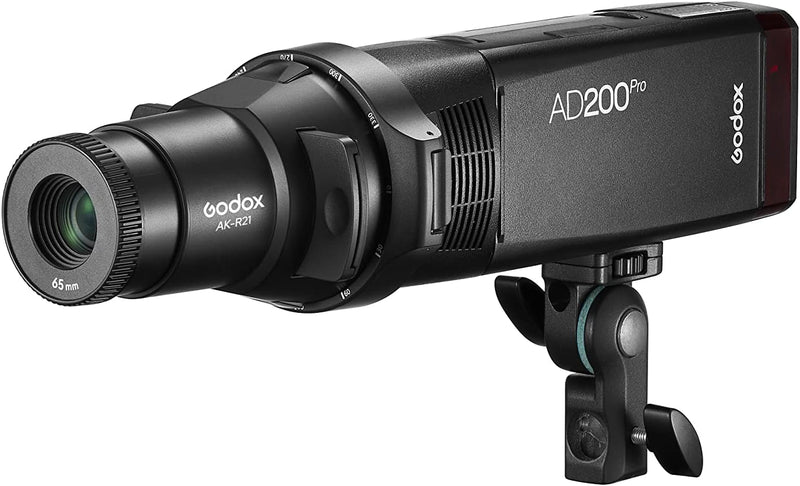 Godox Camera Flash Speedlight Light Projector AK-R21 Projection Attachment Create Theatrical Effect for Godox AD200Pro,AD100,Godox V1 Series, V860II Series, V860III Series, TT685II Series