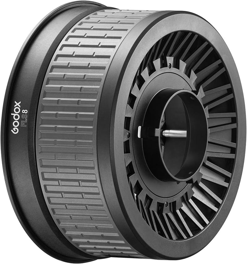 Godox FLS8 Fresnel Lens with Bowens Mount for Godox SL60W VL150 SL150II SZ150R SL200II SZ200BI Spotlight for Aputure LED Lights and Other Bowens Mount Continuous Lights (Adjustable Beam Angle 10-40°)