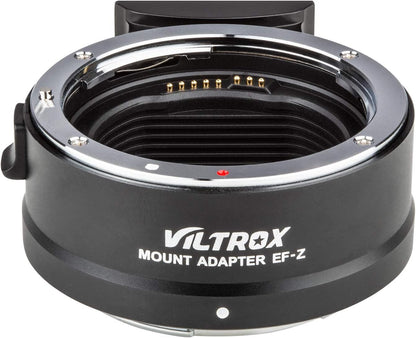 VILTROX EF-Z Lens Mount Adapter Ring Converter Auto Focus Compatible with Canon EF/EF-S Lenses to Nikon Z Mount Z6/Z7/Z50