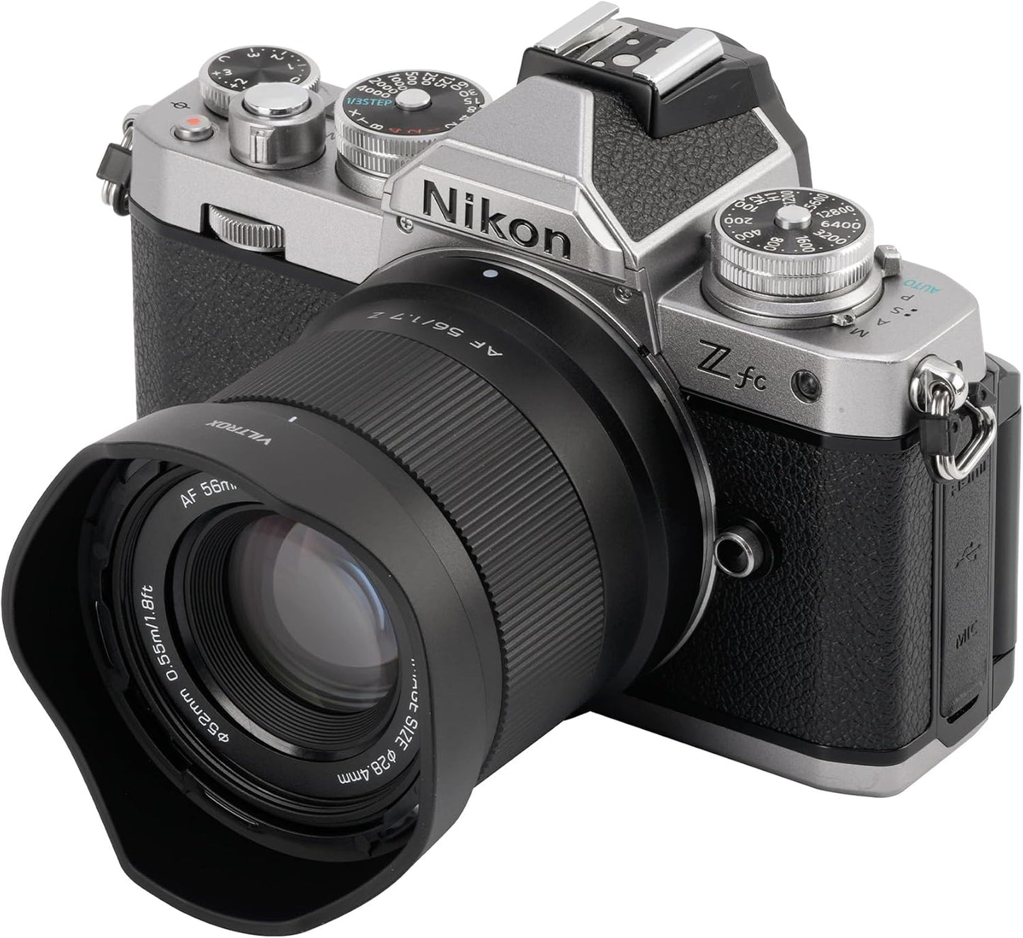 VILTROX 56mm f/1.7 Z, Prime 56mm F1.7 for Nikon Z Mount Lens, Auto Focus APS-C z Mount Lens for Nikon Zfc Z50 Z8 Z7ii Z6ii Z5 Z9
