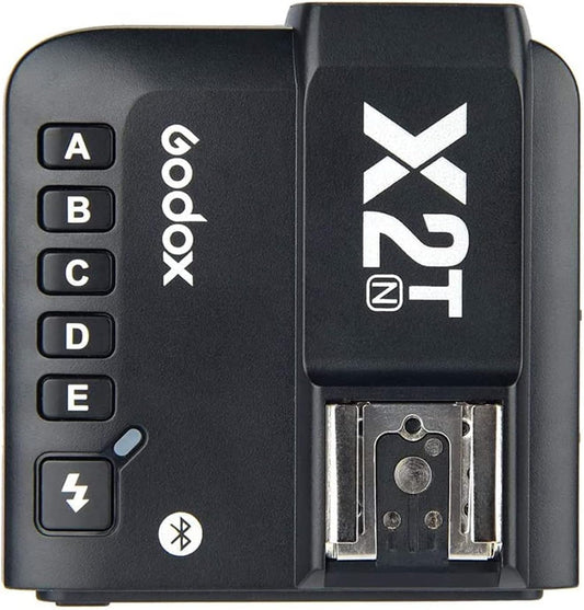 Godox X2T-N 2.4G Wireless Flash Trigger Transmitter Compatible with Nikon Camera Support i-TTL HSS 1/8000s Group Function LED Control Panel