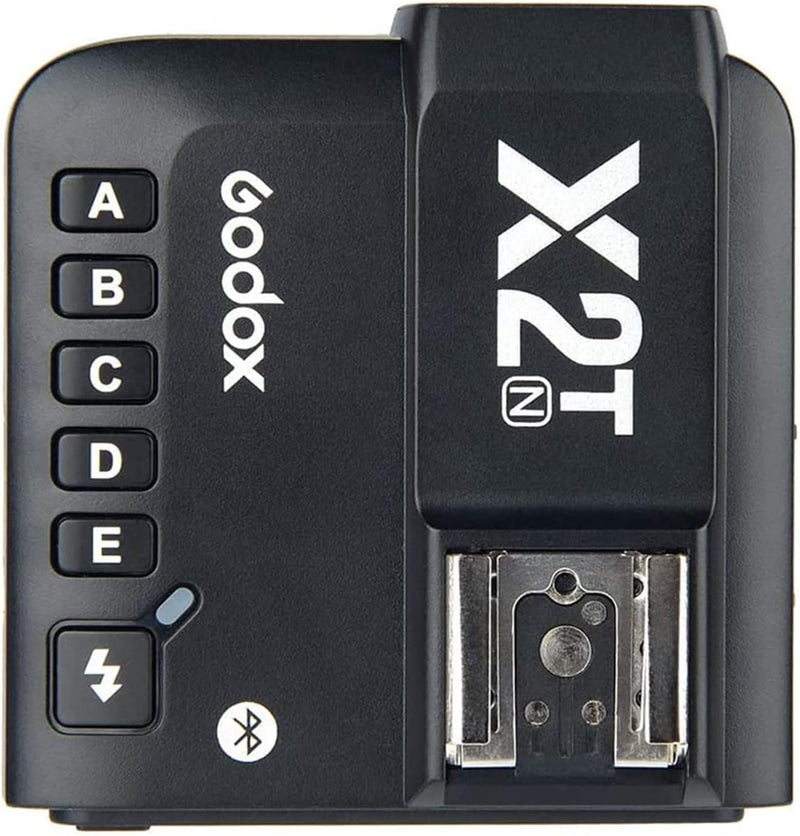 Godox X2T-N 2.4G Wireless Flash Trigger Transmitter Compatible with Nikon Camera Support i-TTL HSS 1/8000s Group Function LED Control Panel