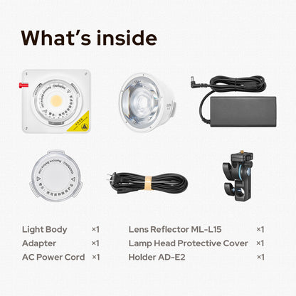 Godox ML100Bi Portable LED Video Light (100W Bi-Color 2800K-6500K)