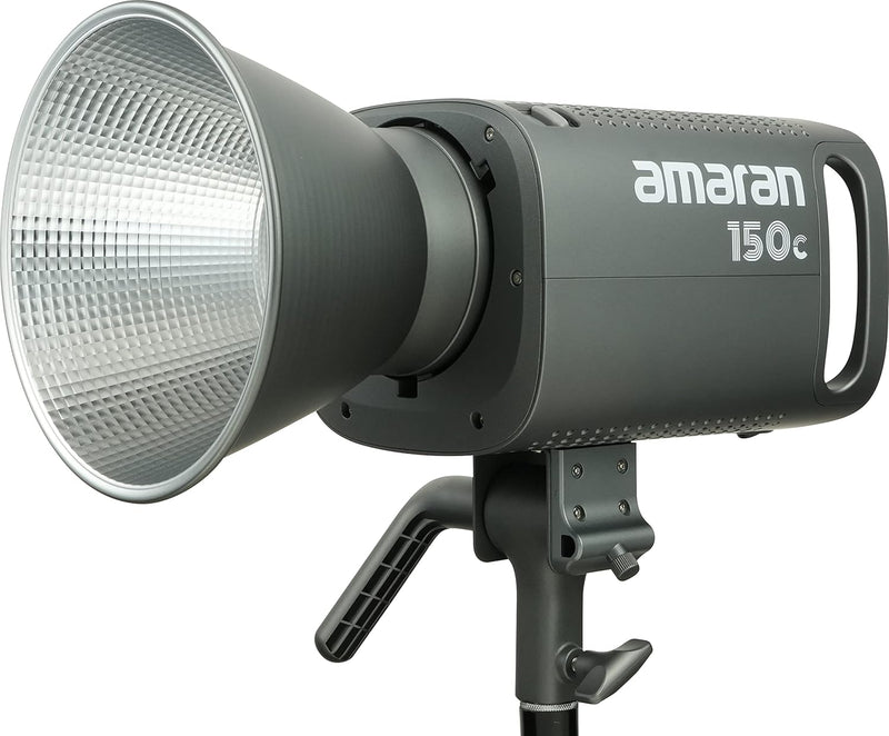 Aputure Amaran 150c COB Video Light,RGBWW 150W,2,500K to 7,500K CCT with G/M Adjustment,15,610 lux @ 1m with Hyper Reflector,APP Control