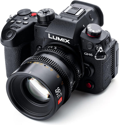 VILTROX 56mm T1.5 Micro 4/3 Mount Cine Lens, for Micro Four Thirds Mount Olympus Panasonic Lumix…