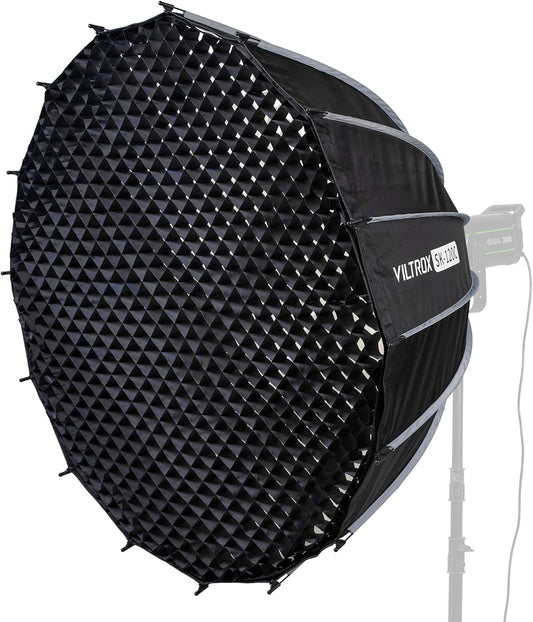VILTROX 47.2 inch Bowens Mount Softbox,120cm Octagon SoftBoxes with Honeycomb Grid, Quick Release Bowen Mount Softbox Light Modifier Light Diffuser for Bowen Mount Monolight LED Video Lights