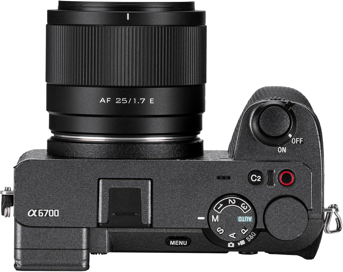 VILTROX 25mm F1.7 E, AF 25mm F1.7 E Mount Lens for Sony E, APS-C Prime Lens for Sony a6400 a6500 a6600 ZV-E10 FX30 A6700 ZC-E10II a7Ⅲ a7RⅢ a7Ⅳ a7RⅣ