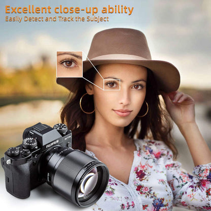 VILTROX 85mm f1.8 Mark II for Fuji x Mount 85mm ii Lens AF Auto Lens Portrait Fixed Focus Lens for Fujifilm Fuji X Mount Camera X-T3 X-T2 X-T30 X-T20 X-T10 X-T100 X-PRO2