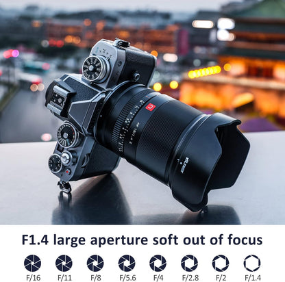 VILTROX 13mm F1.4 f/1.4 Z Mount Lens, Super Wide Angle Autofocus APS-C Lens for Nikon Z50 Z30 Z6II Z7II Z6 Z7