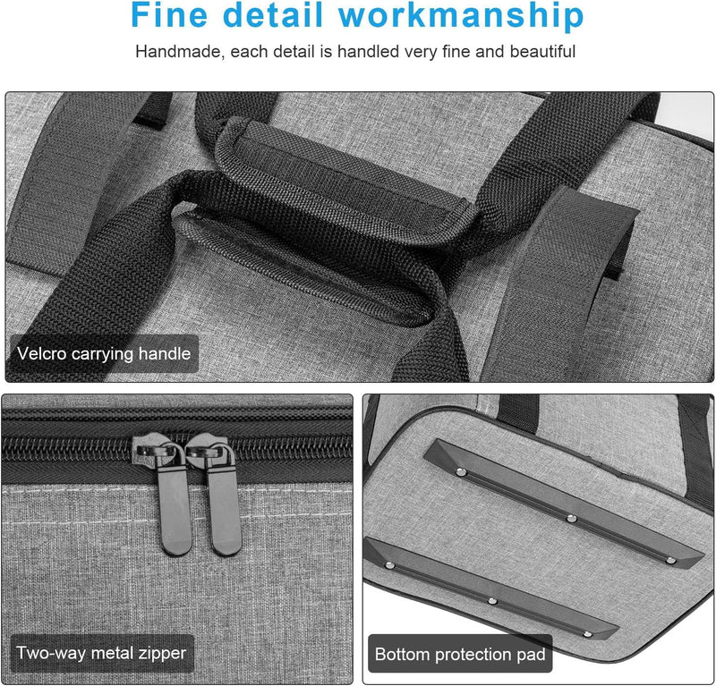 FOMITO Light Carry Bag Camera Case S10 with Shockproof Foam for Aputure Amaran 100D/S 100X/S 200D/S 200X/S Godox ML60 DSLR Stabilizer Drone