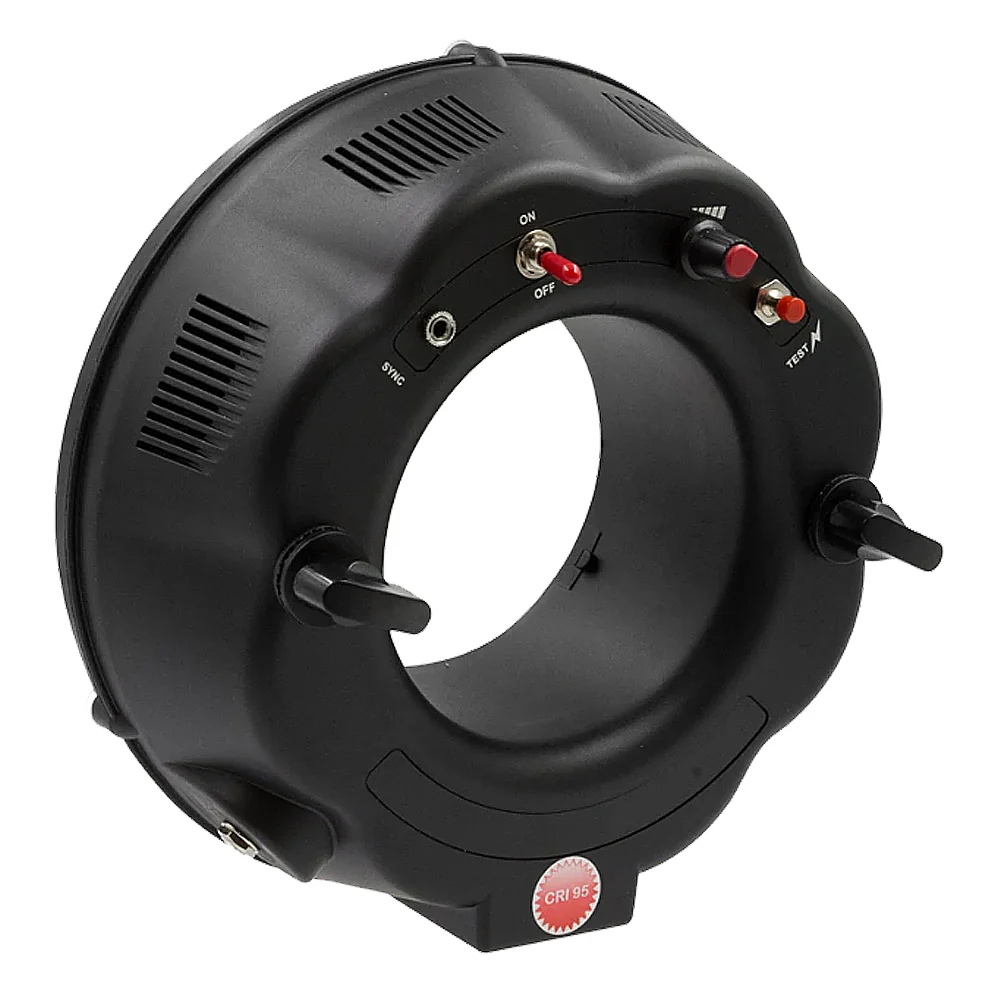 Falcon Eyes DVR-240DF Single Light Dimmable 240 LED Ring Video Light 3200-6500K Adjustable（ONLY SINGLE LIGHT, NOT A KIT）