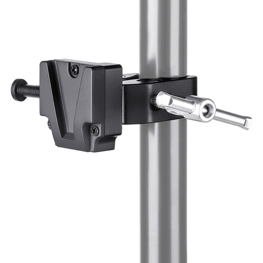 Fomito Upgraded V Mount Battery Clamp Quick Anti- slip Release Plate for Light Stand or Support Rod FMT-VJ
