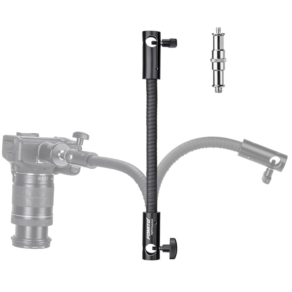 Fomito 30cm Extension Hose 25KG Load-bearing Flex Tube Adjustable Clamp Mount with Convert Screw