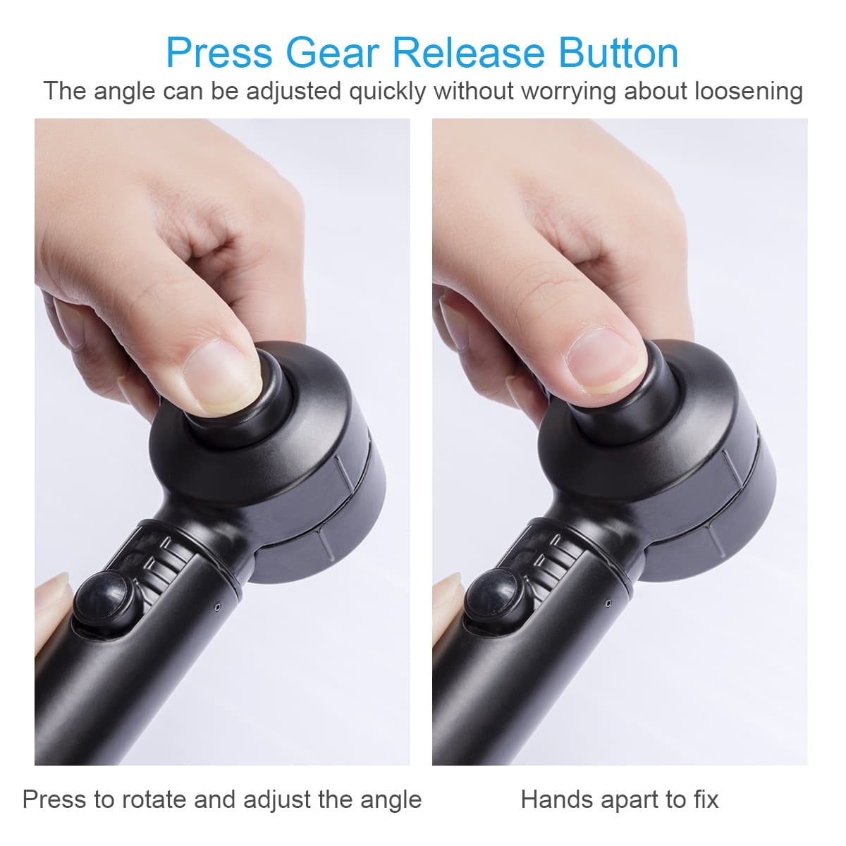 Fomito 270° Adjustable 10KG Magic Arm Extend Pole Clamp Holder Mounts Kit fit for Video Light