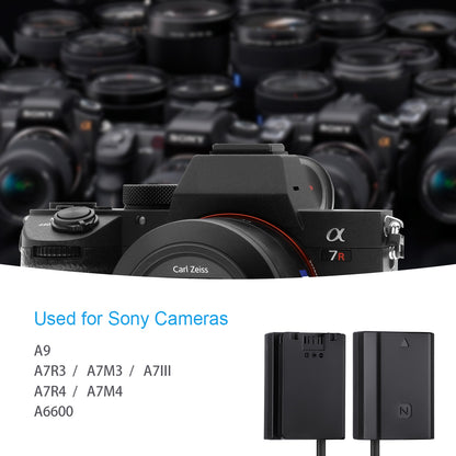 Fomito NP-FZ100 AC Power Adapter Kit Replacement for Sony BC-QZ1 Battery Charger A7 III