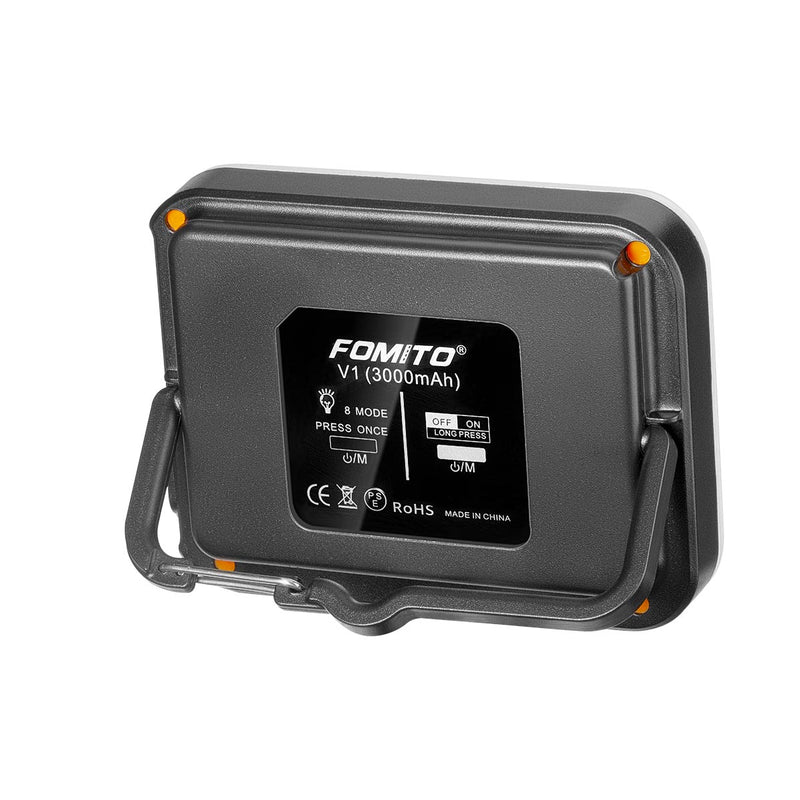 Fomito Mini LED Light IP65 Waterproof Dust-proof Magnet RGB LED KIT 3200K-6500K 8 Grades Modes