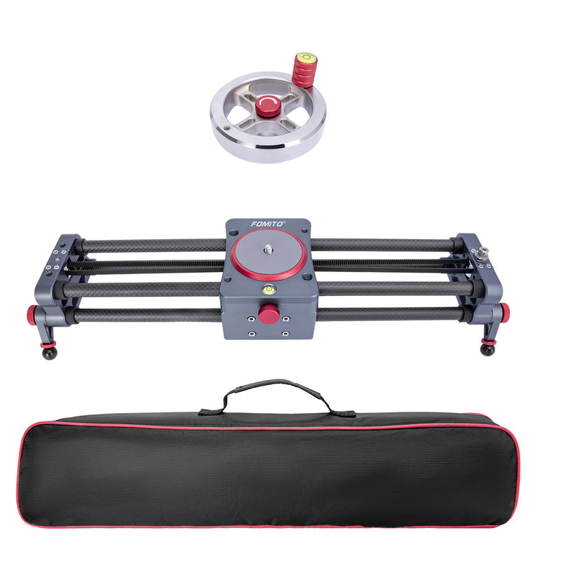 Fomito double distance Carbon Fiber slider rail slider track dolly ultra silent motor control