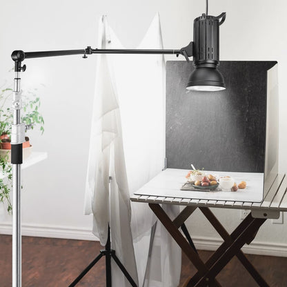 Fomito 270° Adjustable 10KG Magic Arm Extend Pole Clamp Holder Mounts Kit fit for Video Light
