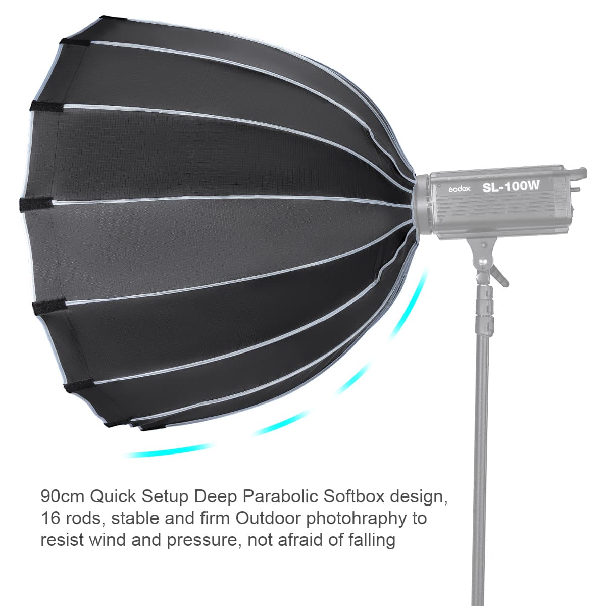 90cm Parabolic Softbox