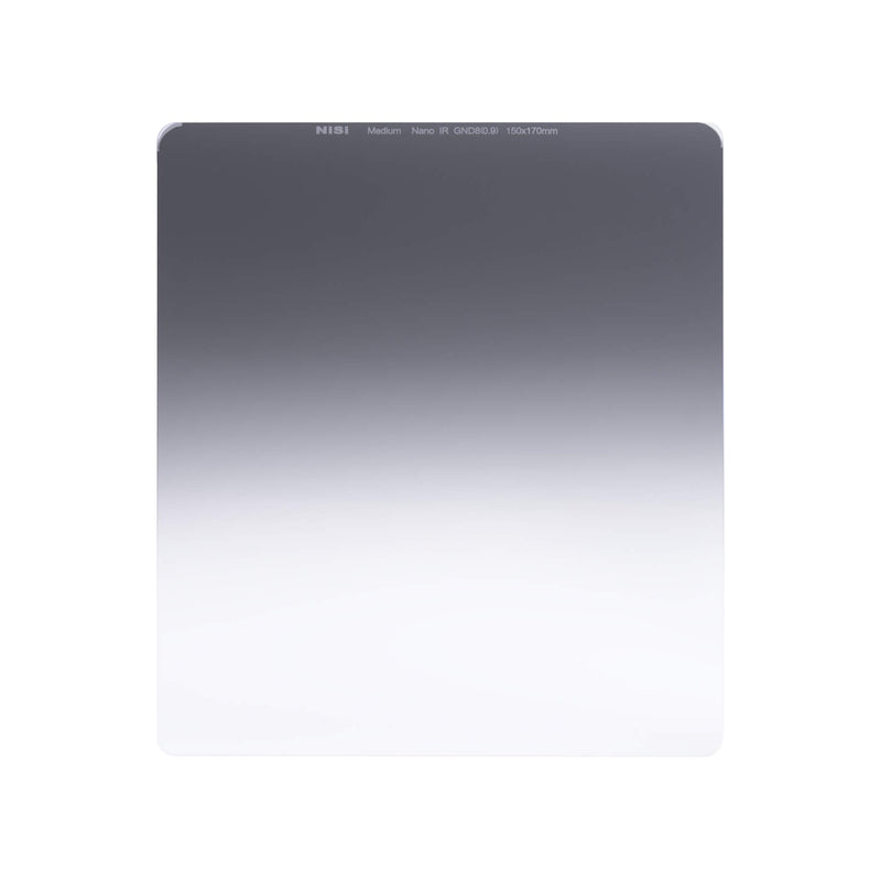 NiSi 150x170mm Nano IR Medium Graduated Neutral Density Filter – ND8 (0.9) – 3 Stop