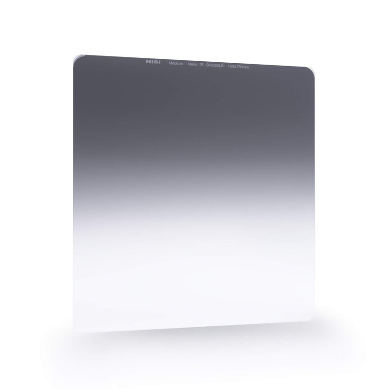 NiSi 150x170mm Nano IR Medium Graduated Neutral Density Filter – ND8 (0.9) – 3 Stop