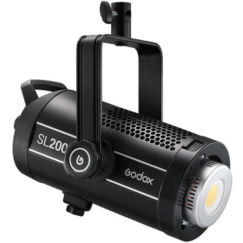 Godox SL150 SL200 II LED Video Light Slient Mode Operation with U-type Bracket 5600K±200K