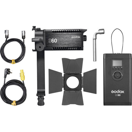 Godox Focusing LED Light S60/ S60-D Three-light Kit 60W for Videography Interviewing