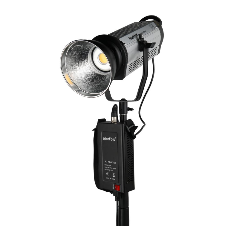 NiceFoto HA-3300B 330W 5500K Daylight COB LED Video Light Kit with Bluetooth