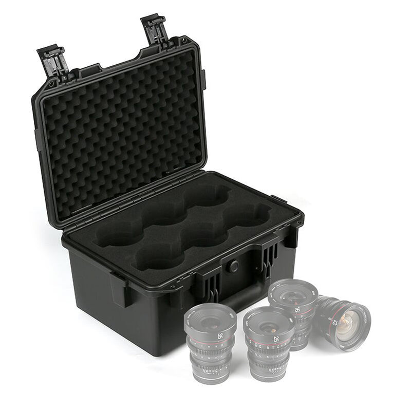 Meike Cinema Lens Set Six Packs Storage Box Drop-proof Safety Portable Case