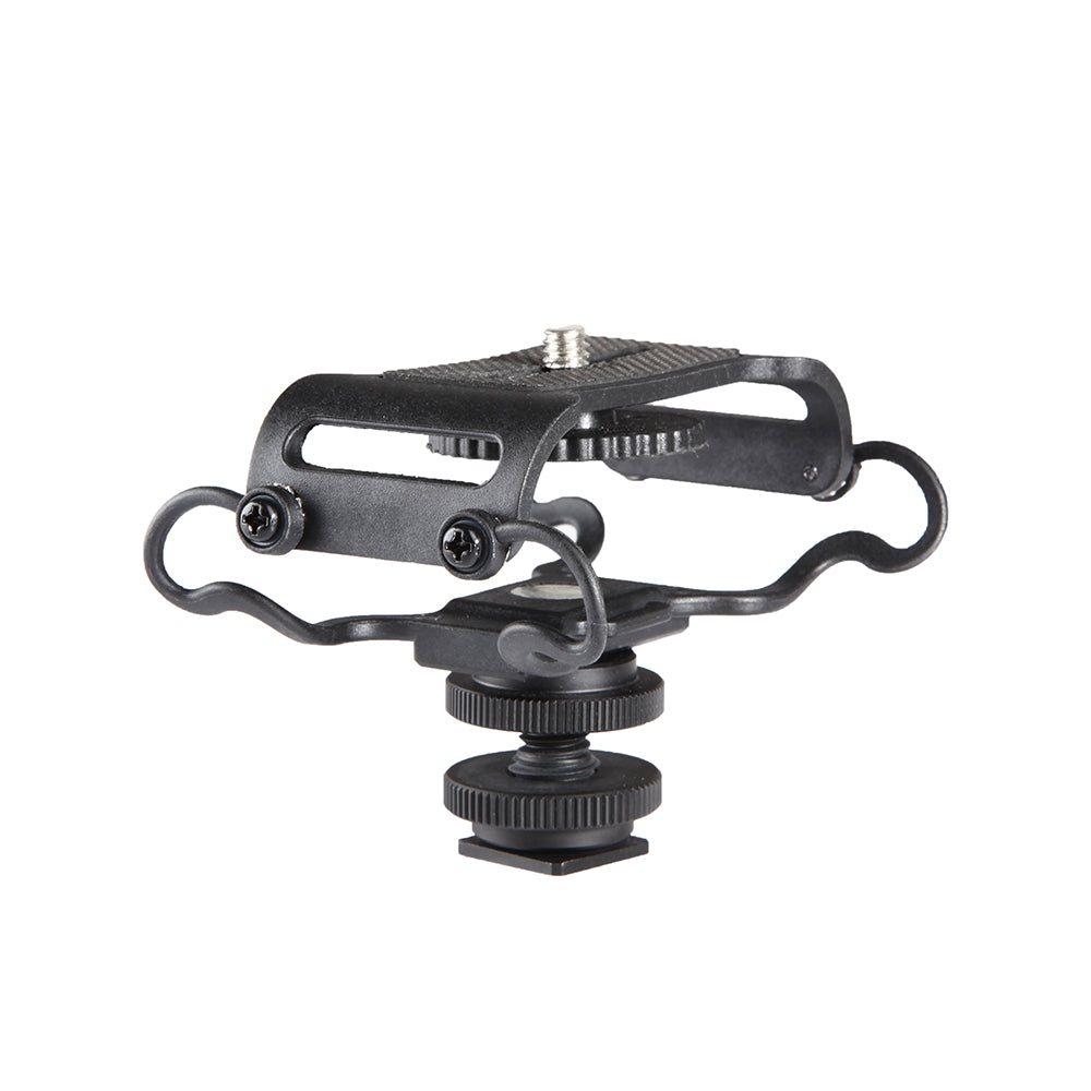 BOYA BY-C10 Universal Microphone and Portable Recorder Shock Mount for such as for Zoom H1/H4n/H5/H6 for Sony PCM-M10