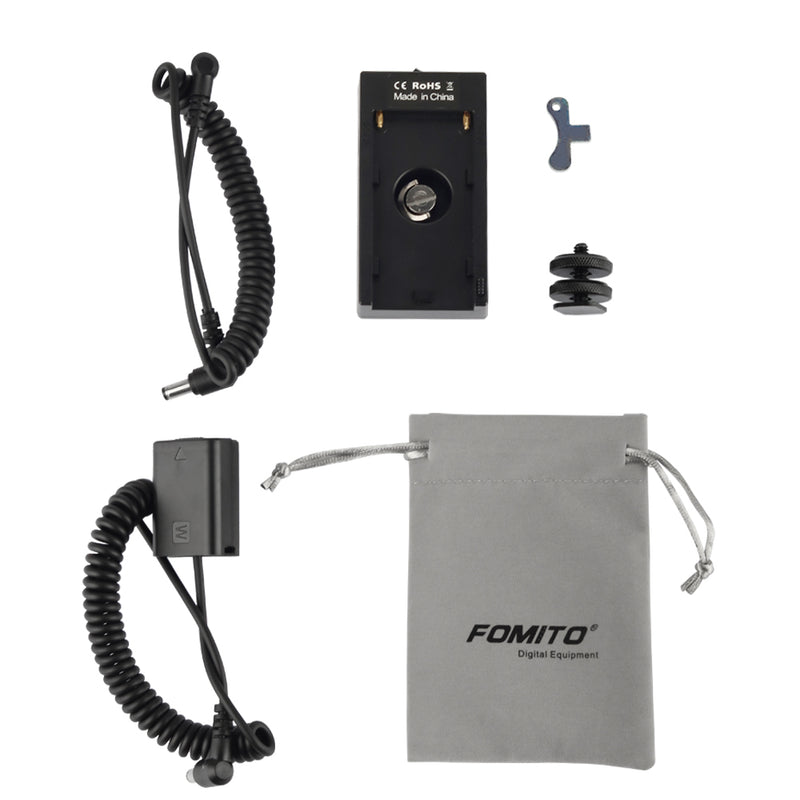 Fomito Battery Adapter Replacement ACPW20 Power Adapter Conveter to FW50 Dummy Battery