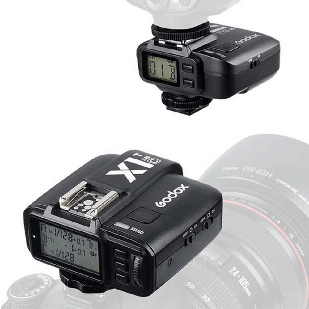 GODOX X1C TTL Camera 2.4G Wireless Shutter Release Flash Trigger 1/8000s HSS 32 Channels  LCD Strobe Trigger Transmitter Receiver