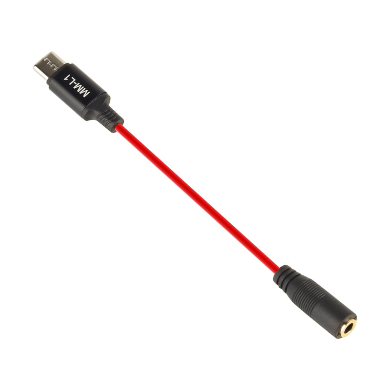 MICMOV 3.5mm to Type-C Headphone Jack Adapter Length 5 inch / 12.7cm Compatible 3.5mm Hole